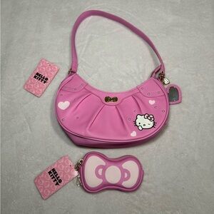 Hello Kitty Hot Topic Exclusive Bag/Purse & Matching Coin Purse​​